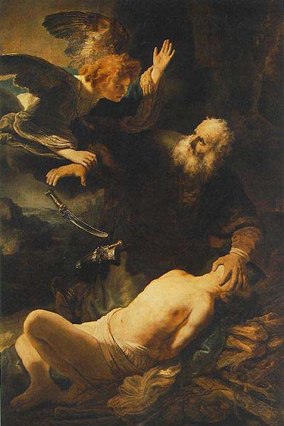 Sacrifice of Isaac.